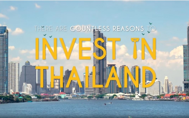 บีโอไอจัดทำแคมเปญ THERE ARE COUNTLESS REASONS TO INVEST IN THAILAND