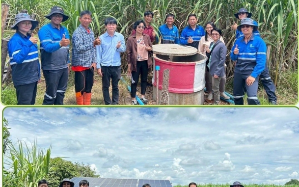 ตรวจเปิดดำเนินการโครงการของบริษัท มิตรผล ไบโอ - เพาเวอร์ จำกัด ณ จังหวัดชัยภูมิ