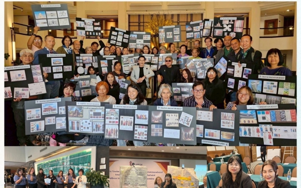 เจ้าหน้าที่บีโอไอโคราช ได้เข้าร่วมฝึกอบรม เชิงปฏิบัติการและดูงาน หลักสูตร creative Innovation Boost พลิกไอเดียชุมชนสู่ผลิตภัณฑ์นวัตกรรมสร้างสรรค์ ณ โรงแรมสีมาธานี จังหวัดนครราชสีมา และ กรุงเทพมหานคร